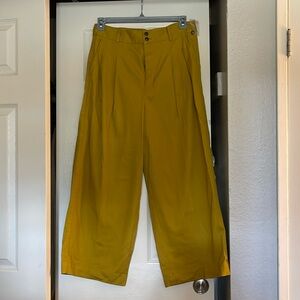 Wide leg trousers.Madewell